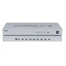 HDMI SPLITTER( 8 PORTS)-DTECH-4Kx2K 1x8-3D