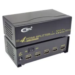 HDMI SPLITTER (4PORTS)-CKL-1 to 4 HDMI DUPLICATOR