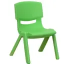 Kids Plastic Chair (Green)