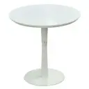ROUND TABLE - WOOD - WHITE