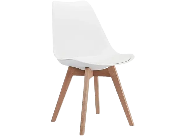 CHAIR WITH WOOD LEGS