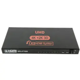 [003-0005-14] HDMI SPLITTER( 8 PORTS)-N/A-UHD 4Kx2K 3D 1x8-