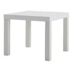 [007-0002-12] Table-IKEA-CoffeeTable-Wood-White