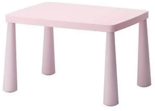 [007-0002-14] TABLE FOR KIDS - PINK