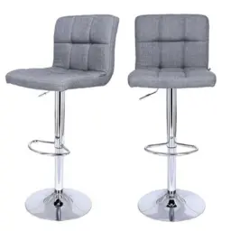 [007-0003-02] Fabric Bar Chair