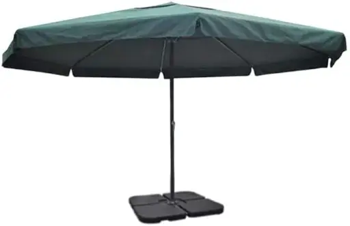 [007-0007-01] مظلة خارجية جانبية (كنتيليفر) بلون أخضر