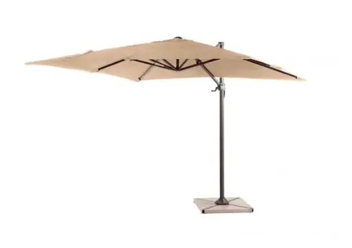 [007-0007-02] Beige Outdoor Cantilever Umbrella